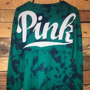 Victorias Secret PINK Small Varsity Crew Oversized